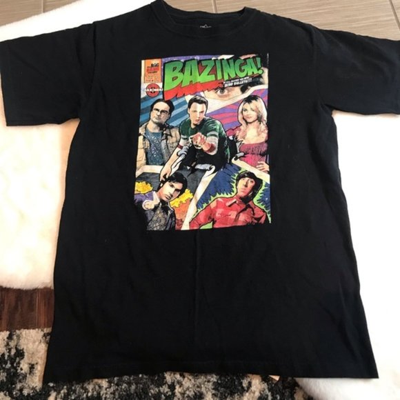 Big Bang Theory Bazinga Tee size small - Picture 1 of 9